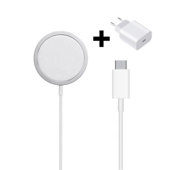 MagSafe Charger Magnetische 15W Qi Drahtlose Ladegerät + 20W Adapter
